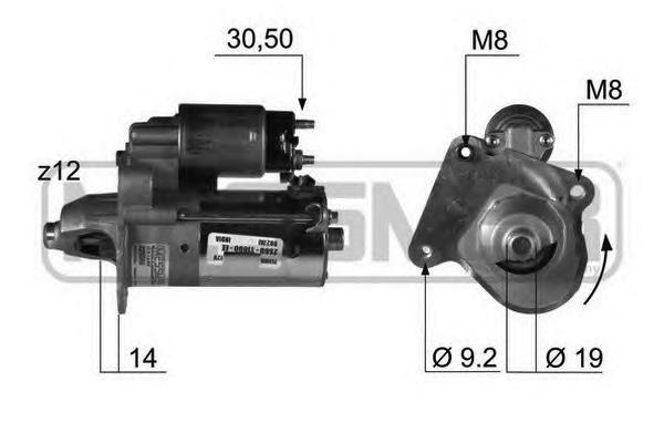 220366 ERA motor de arranque