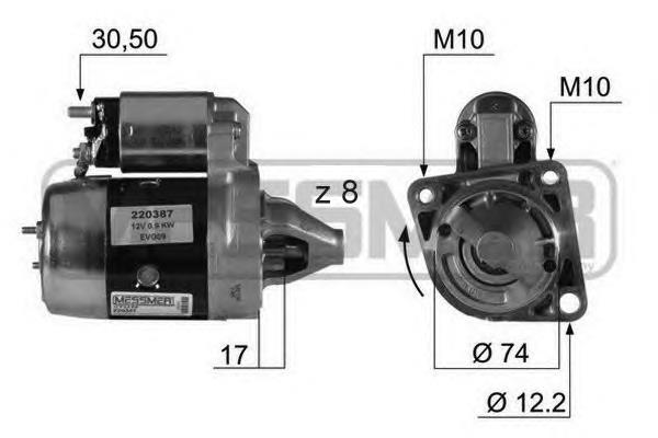 220387 ERA motor de arranque