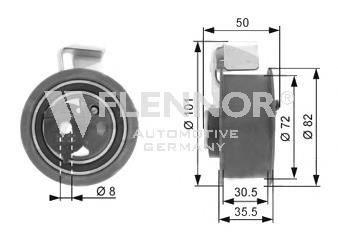 FS00031 Flennor rodillo, cadena de distribución