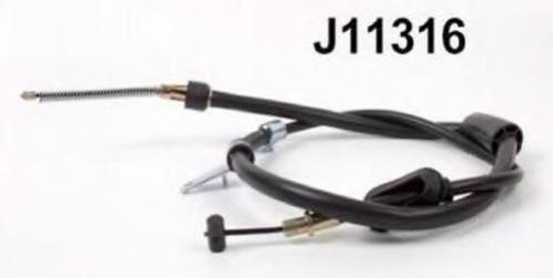 J11316 Nipparts cable de freno de mano trasero derecho/izquierdo