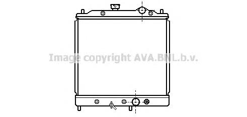 MT2068 AVA radiador refrigeración del motor