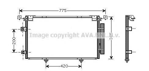 TO5319 AVA condensador aire acondicionado