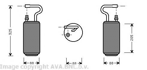 VOD097 AVA receptor-secador del aire acondicionado