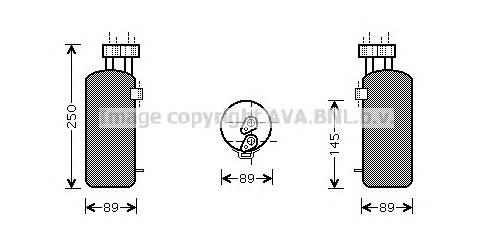 RTD330 AVA receptor-secador del aire acondicionado