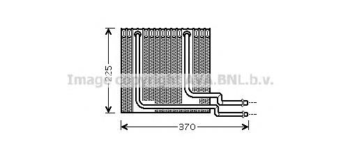 7701206453 Renault (RVI) evaporador, aire acondicionado