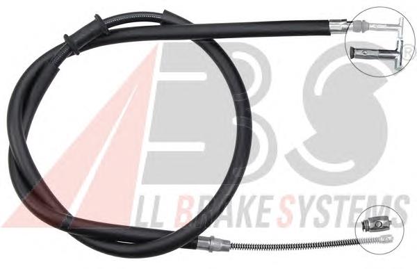 8V512A635AC Ford cable de freno de mano trasero derecho/izquierdo