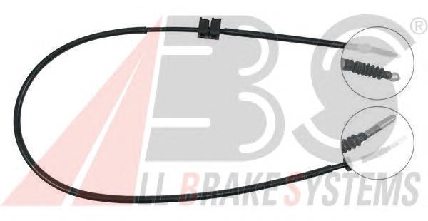 K13217 ABS cable de freno de mano trasero izquierdo