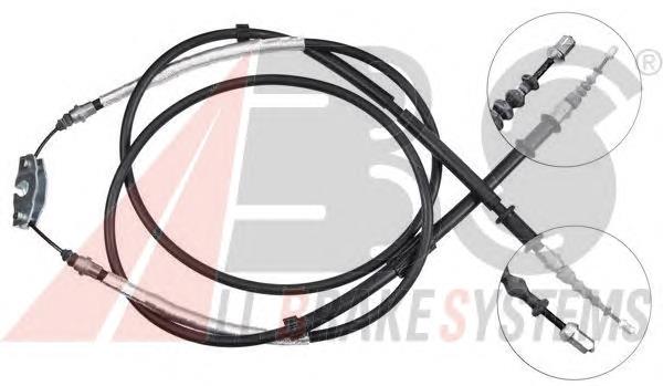 K12425 ABS cable de freno de mano trasero derecho/izquierdo