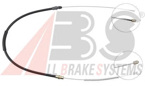  Cable de freno de mano trasero izquierdo para Renault 18 134