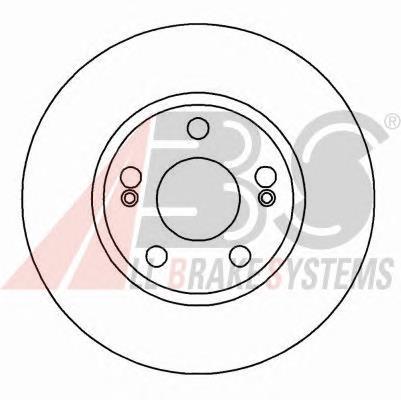 16219 ABS freno de disco delantero