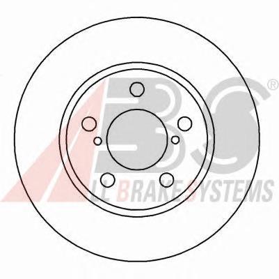 16138 ABS freno de disco delantero