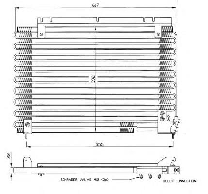 35191 NRF condensador aire acondicionado