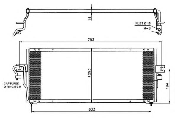 35231 NRF condensador aire acondicionado