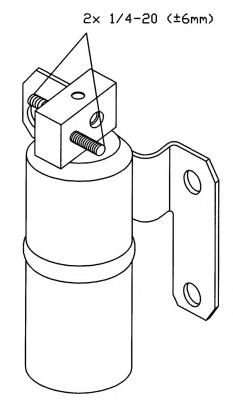 33144 NRF receptor-secador del aire acondicionado