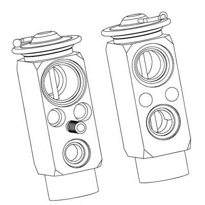 38403 NRF válvula de expansión, aire acondicionado