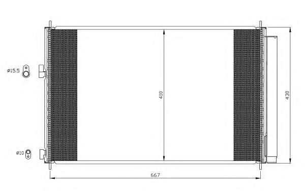 35641 NRF condensador aire acondicionado