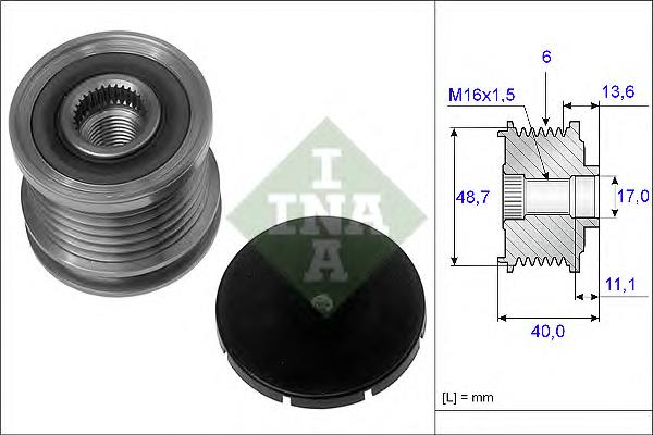 535 0085 10 INA poleas juego de piezas