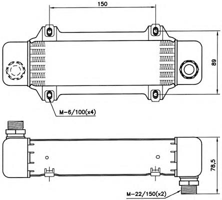 Radiador de aceite 31006 NRF