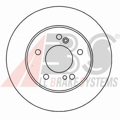 16450 ABS disco de freno trasero