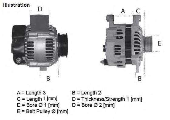 282927 Elstock alternador