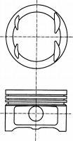 8711900000 Nural pistón completo para 1 cilindro, std