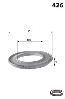 EL3329 Mecafilter filtro de aire