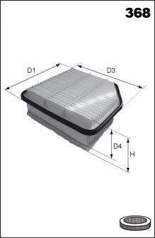 ELP9323 Mecafilter filtro de aire