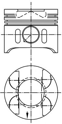 87-117900-20 Nural pistón completo para 1 cilindro, std