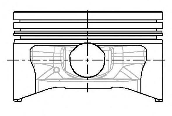  Pistón completo para 1 cilindro, STD para Renault 9 L42