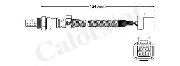 Sensor de oxígeno MD142209A Hyundai/Kia