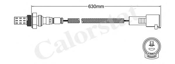 Sonda Lambda Sensor De Oxigeno Post Catalizador 36531PM8A03 Honda