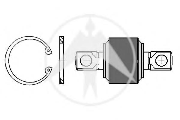 62240 Sidem silentblock de barra panhard, trasero