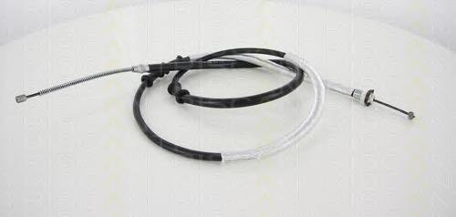 8140 151017 Triscan cable de freno de mano trasero derecho