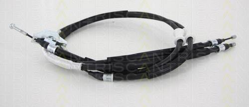 814024193 Triscan cable de freno de mano trasero derecho/izquierdo