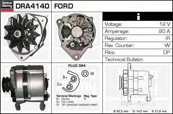 Alternador 5023962 Ford