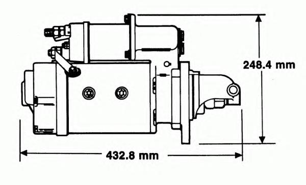 Motor de arranque S1134 AS/Auto Storm