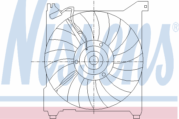  Difusor de radiador, ventilador de refrigeración, condensador del aire acondicionado, completo con motor y rodete para Hyundai Trajet FO