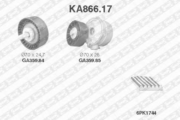 VKMA 33095 SKF correa de transmision, juego completo