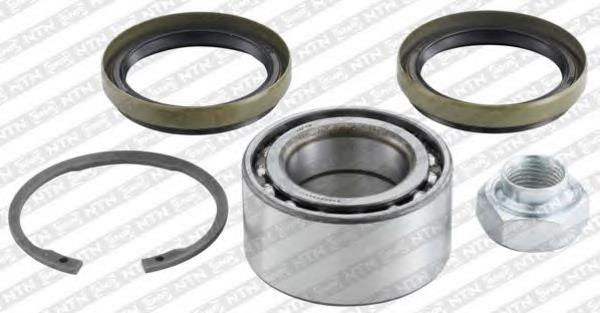 R177.38 SNR cojinete de rueda trasero