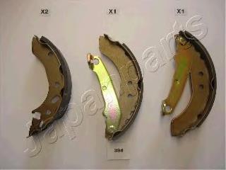 GF394AF Japan Parts zapatas de frenos de tambor traseras