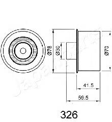 BE326 Japan Parts 