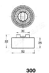 BE-300 Japan Parts rodillo, cadena de distribución