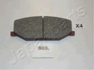 PA-803AF Japan Parts pastillas de freno delanteras