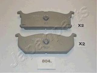 PA804AF Japan Parts pastillas de freno delanteras