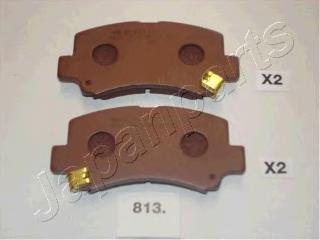 PA813AF Japan Parts pastillas de freno delanteras