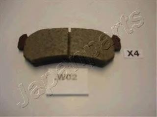 PP-W02AF Japan Parts pastillas de freno traseras