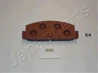 PP502AF Japan Parts pastillas de freno traseras