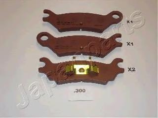 PP300AF Japan Parts pastillas de freno traseras