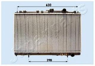 25310M2001 Hyundai/Kia radiador refrigeración del motor