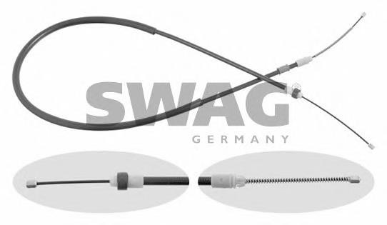 62929363 Swag cable de freno de mano trasero derecho/izquierdo